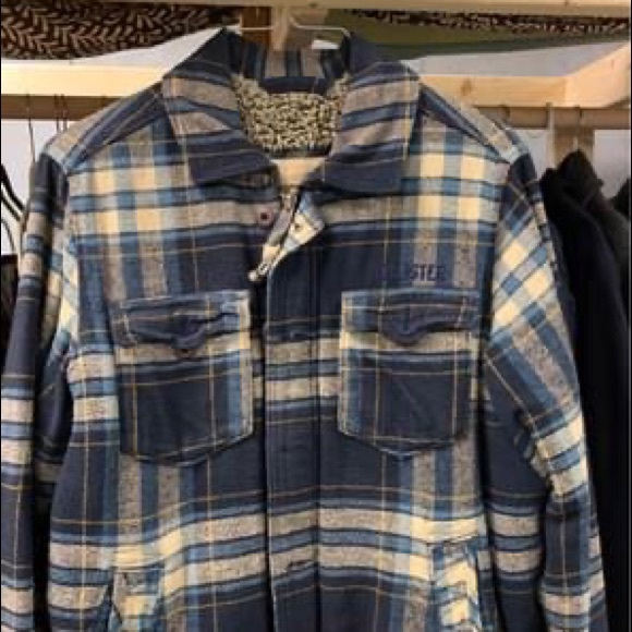 Vintage Hollister Sherpa Lined Flannel 